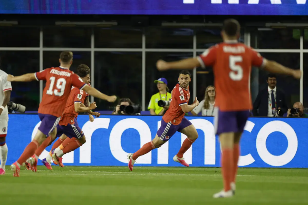 Celebración de Escocia tras el regreso a la Copa del Mundo de la FIFA