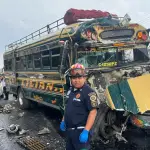 Suman 30 heridos por múltiple colisión en ruta Interamericanat