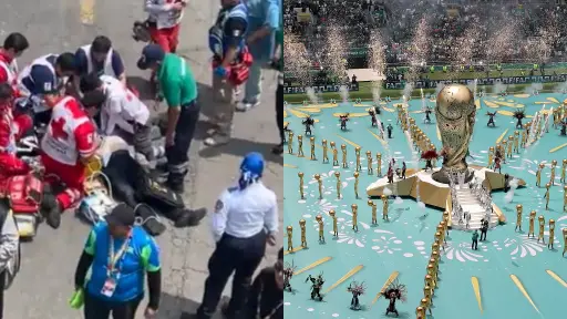 Emergencia con aficionado empaña inicio del Mundial 2026