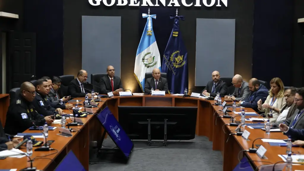 Reunión de autoridades de Gobernación con delegados de la ONU y Unión Europea. ,Mingob