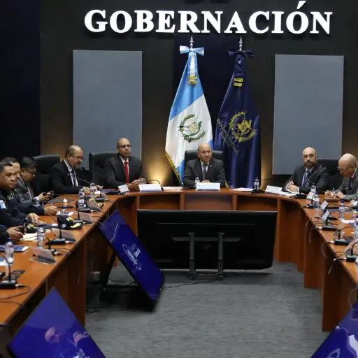Reunión de autoridades de Gobernación con delegados de la ONU y Unión Europea. ,Mingob