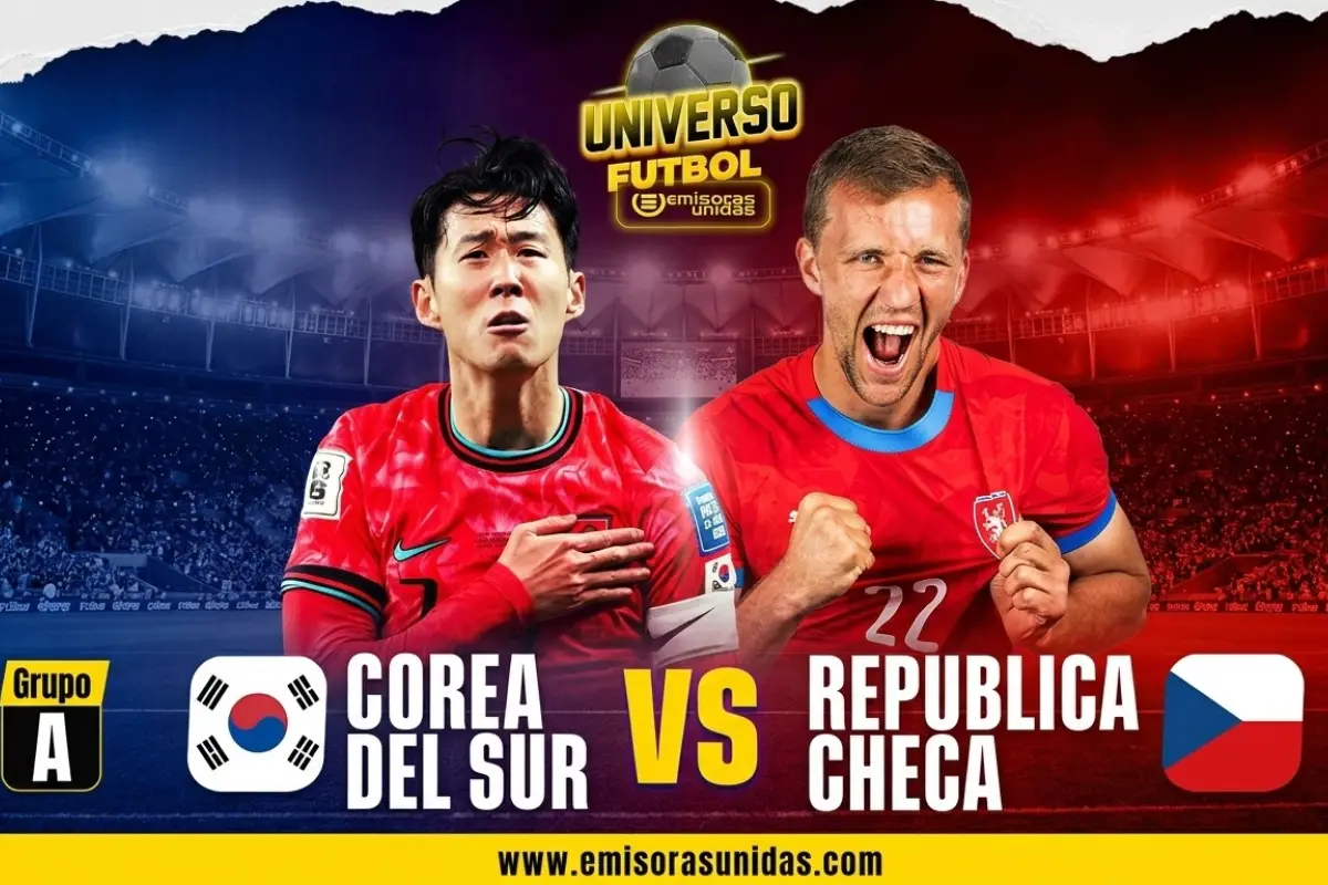 Resultado entre Corea del Sur vs. República Checa por el Mundial 2026