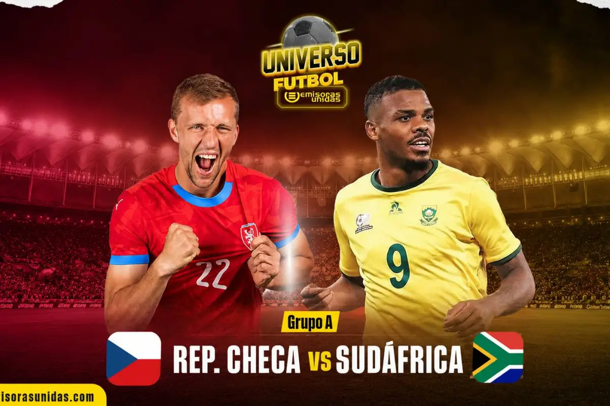 República Checa vs. Sudáfrica - Grupo A Mundial 2026 - Emisoras Unidas