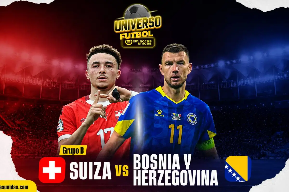 Suiza vs. Bosnia - Grupo B Mundial 2026 - Emisoras Unidas