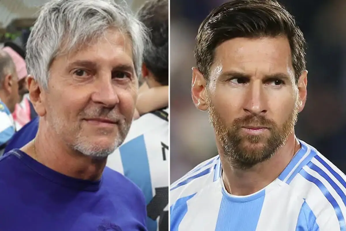Jorge Messi permanece bajo supervisión médica., Redes sociales.