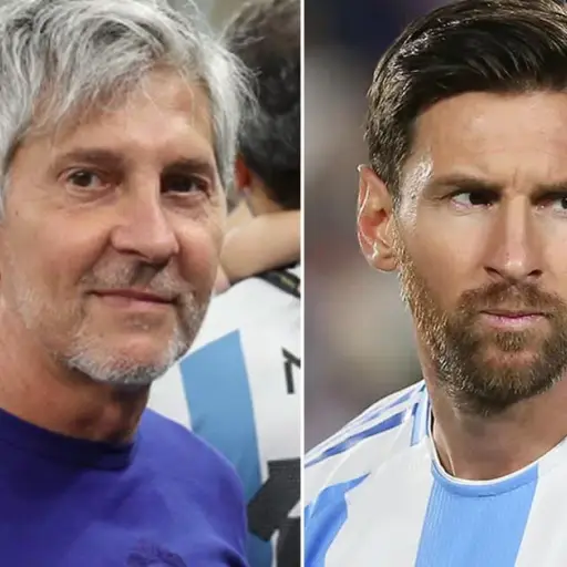 Jorge Messi permanece bajo supervisión médica. ,Redes sociales. 