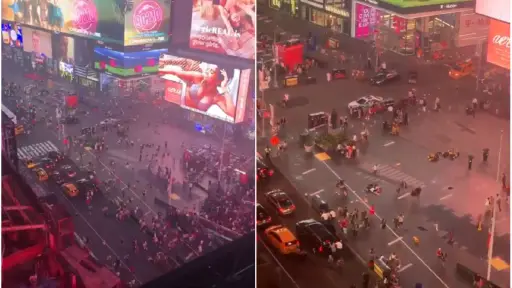 ¡Caos en Nueva York! Balacera en Times Square alarma a turistas y aficionados del Mundial 2026