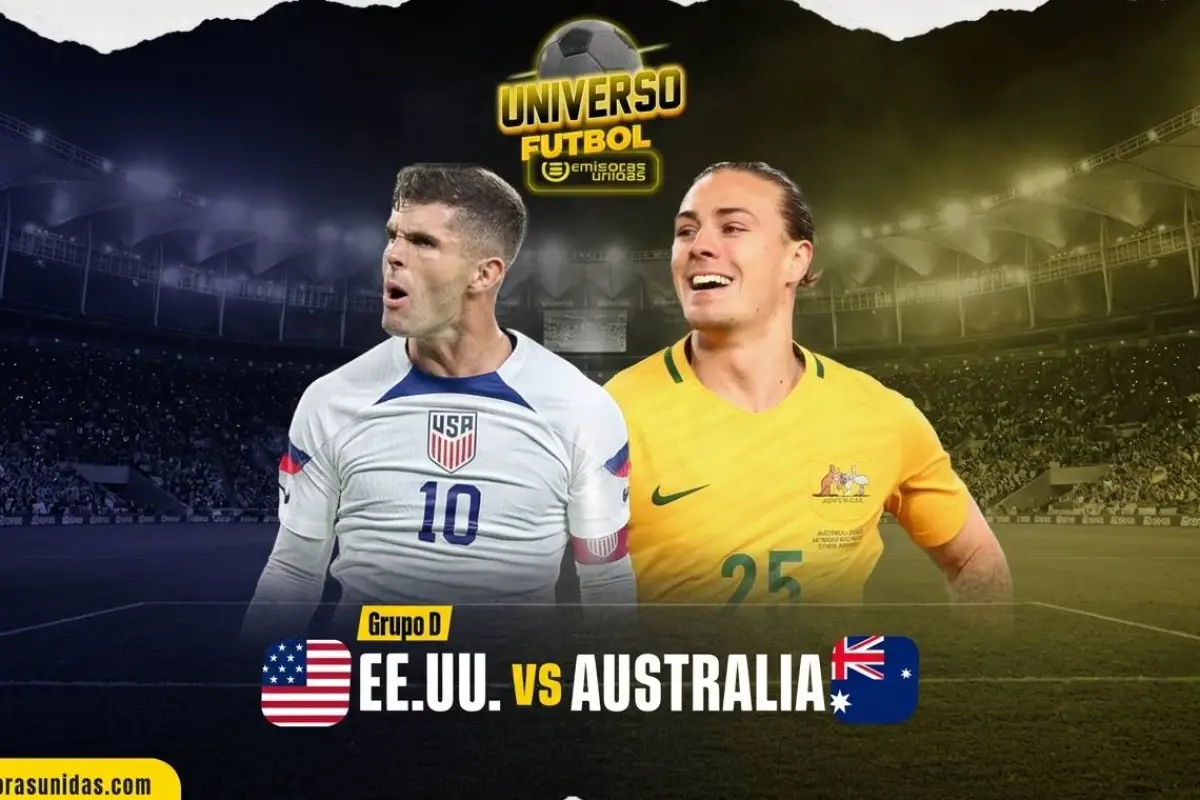 Estados Unidos vs. Australia - Grupo D Mundial 2026 - Emisoras Unidas