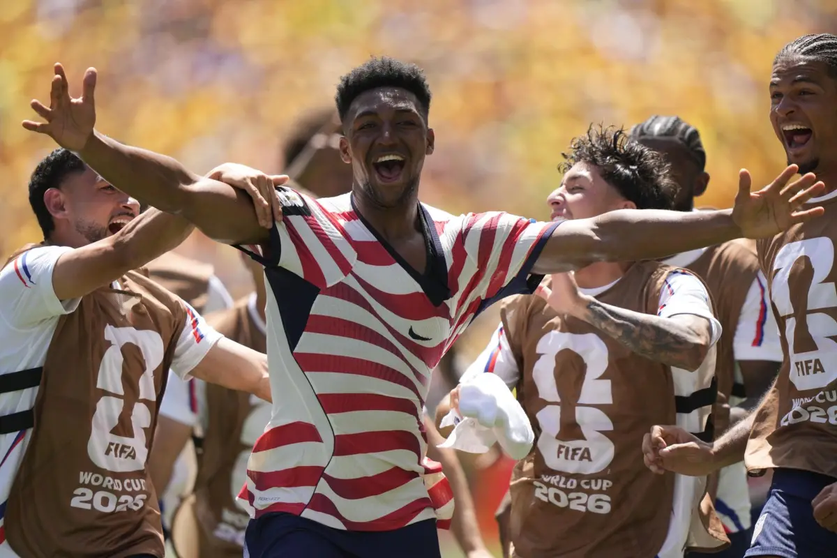 Celebración de Estados Unidos ante Australia en el Mundial 2026 - EFE