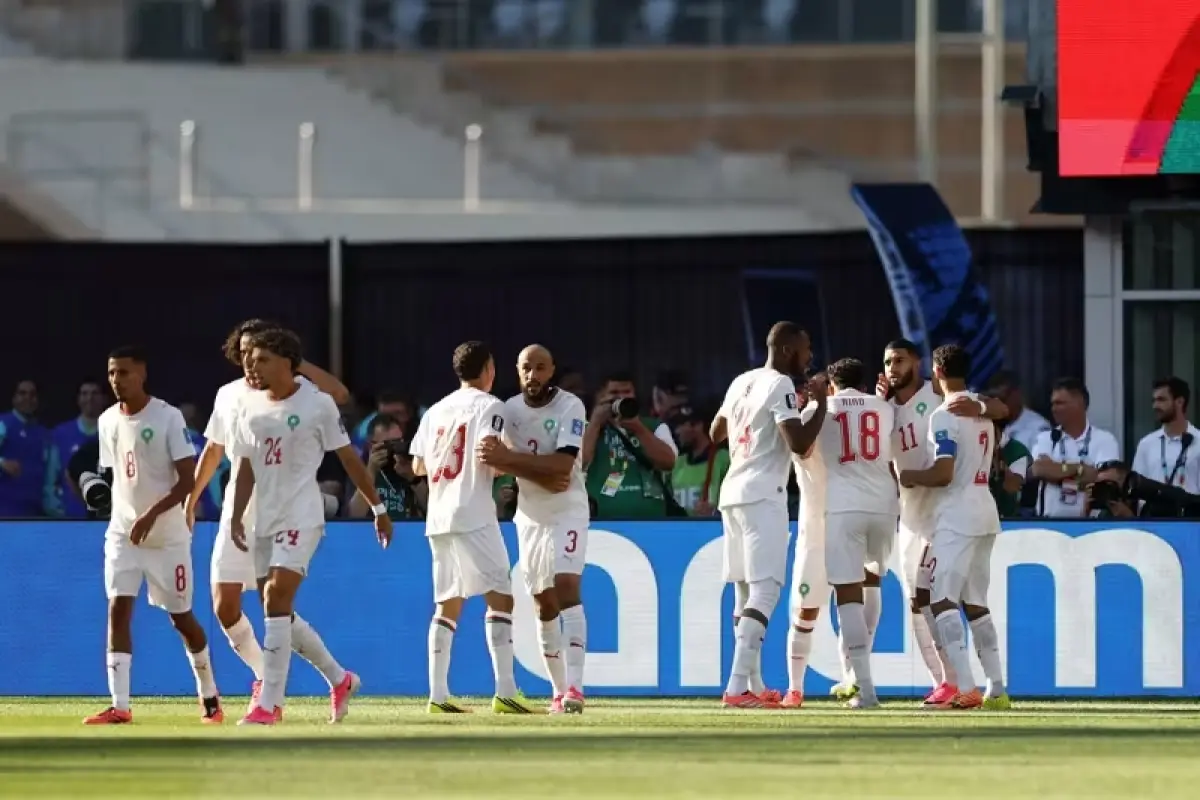 Celebración de Marruecos ante Escocia en el Mundial 2026 - FIFA