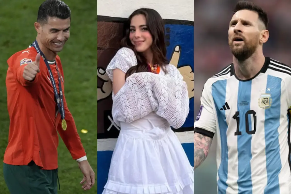 Fátima Bosch genera debate viral tras comentario sobre Messi y Cristiano Ronaldo., Redes sociales.