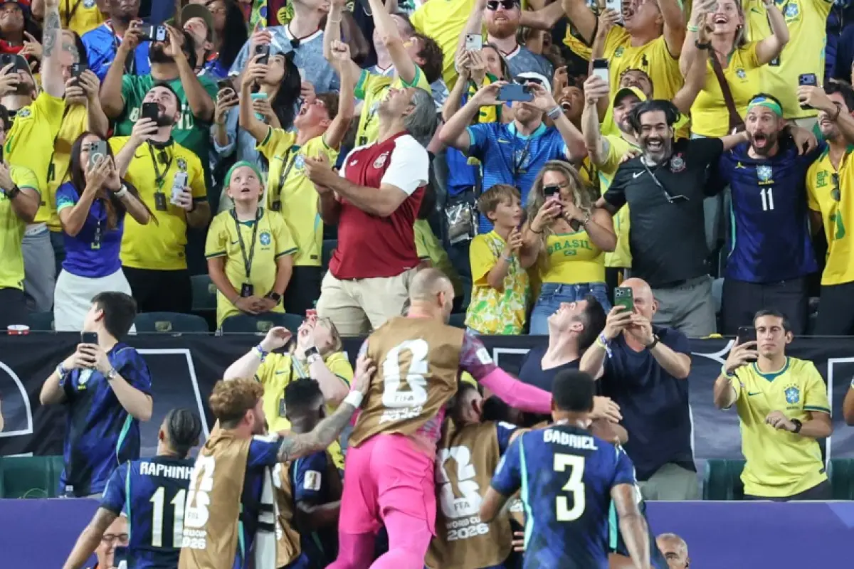 Brasil celebra triunfo ante Haití