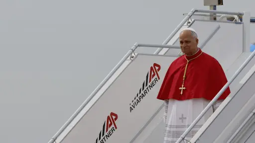 El papa León XIV confiesa que es aficionado del Real Madrid