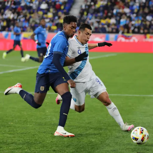 Partido amistoso entre Guatemala y Ecuador en marzo del 2024 - Archivo
