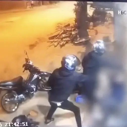 Sicarios atentan contra familia en Perú. ,Redes sociales.