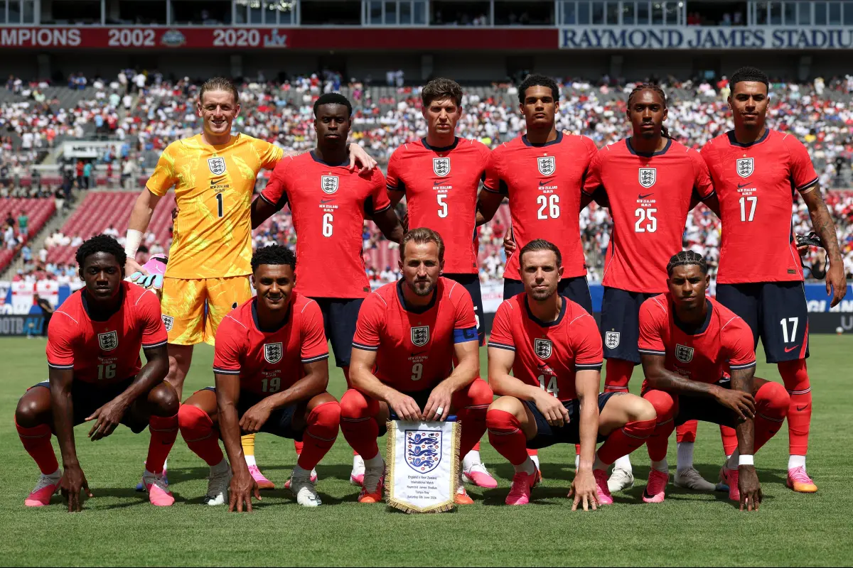 Inglaterra derrotó a Nueva Zelanda 1-0 en amistoso premundialista