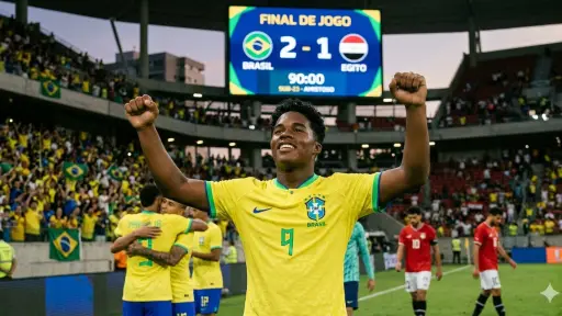 Endrick alegra a la selección de Brasil; Wesley la preocupa