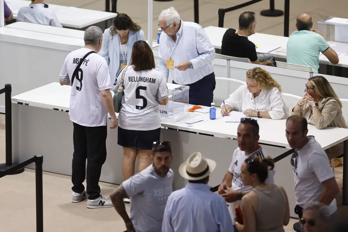 Impugnan votos en elección del presidente del Real Madrid 