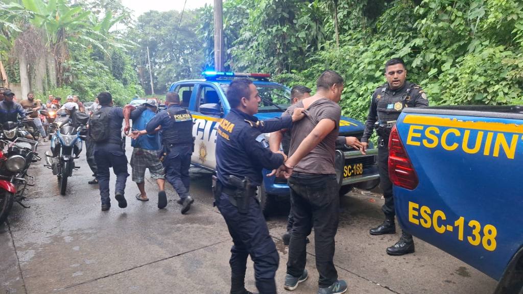 Tiroteo y persecución deja heridos y detenidos en Escuintla | PNC de Guatemala