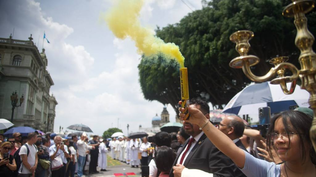 Guatemaltecos conmemoran el Corpus Christi | Omar Solís/EU
