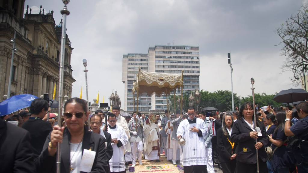 Guatemaltecos conmemoran el Corpus Christi | Omar Solís/EU