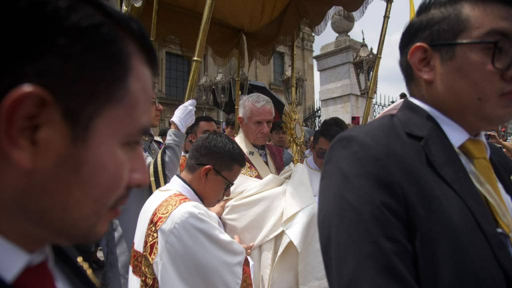 Guatemaltecos conmemoran el Corpus Christi | Omar Solís/EU