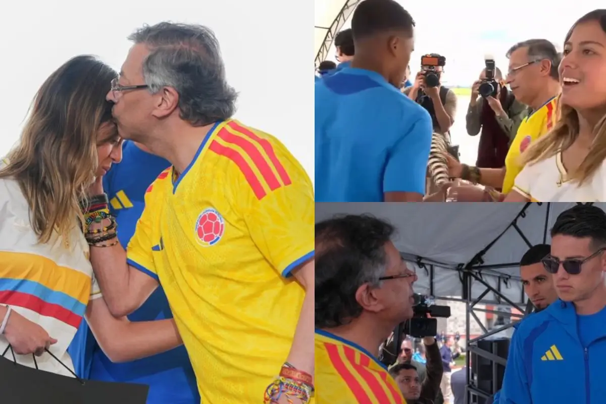 James Rodríguez es acusado de negar foto a hija de Gustavo Petro, presidente de Colombia 
