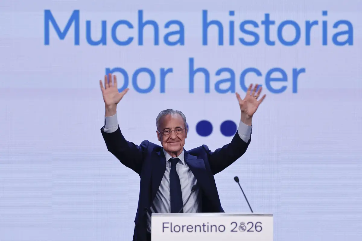 Florentino Pérez, presidente del Real Madrid 