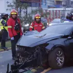 Accidente en calzada Aguilar Batres deja un heridot
