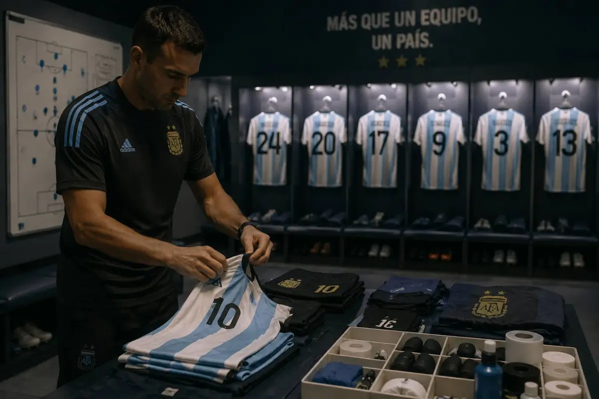 Utilero: el oficio indispensable detrás de una selección de futbol, IA