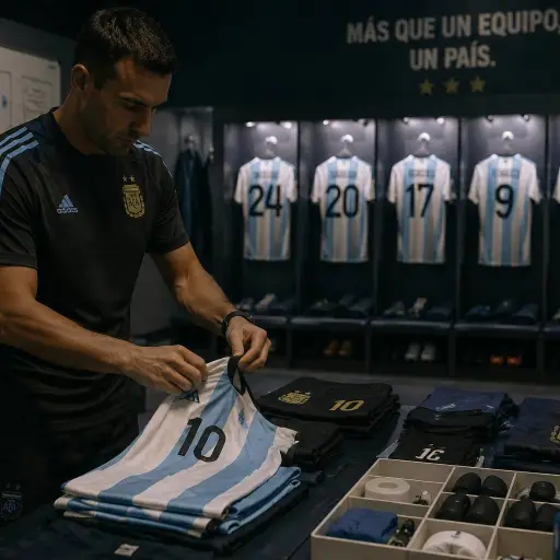 Utilero: el oficio indispensable detrás de una selección de futbol ,IA