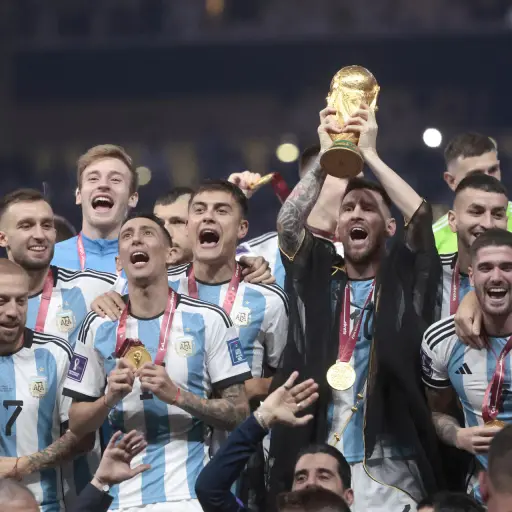Argentina ganó el Mundial 2022 realizado en Catar. ,EFE