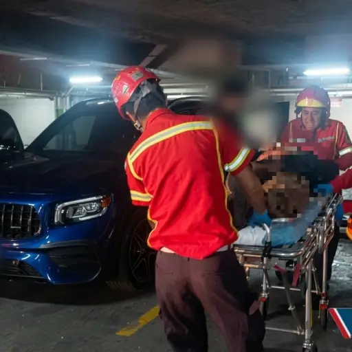 Un herido tras incidente armado en estacionamiento de zona 11