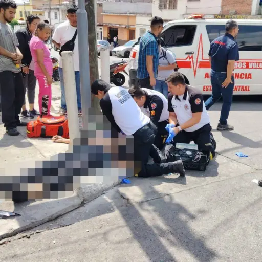 motorista muere en accidente en la zona 3