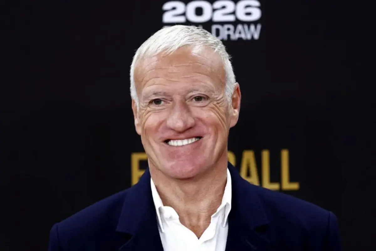 Didier Deschamps, técnico de la selección de Francia 