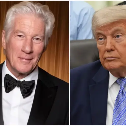 Richard Gere y Donald Trump ,Redes sociales
