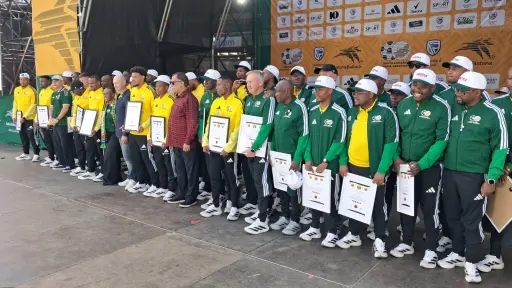 Sudáfrica supera problemas de visado y pone rumbo al Mundial 2026