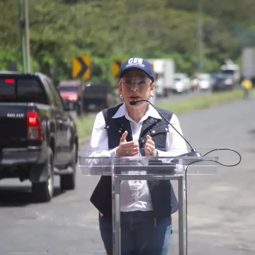 La ministra de Comunicaciones, Norma Zea, explica el Plan de Acción 