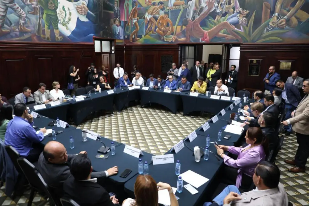 Instancia de Jefes de Bloque., Foto Congreso