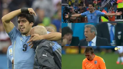 El día que Uruguay lloró el doblete de Suárez ante Inglaterra