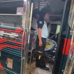 Una mujer murió tras el incidente armado en un autobús en Chinautla. ,Bomberos Voluntarios
