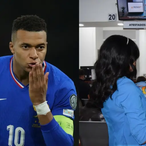 El nombre de Kylian Mbappé también deja huella en Guatemala. ,Redes sociales.