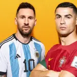 Messi Cristiano Ronaldo ,Facebook