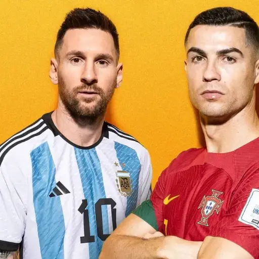 Messi Cristiano Ronaldo ,Facebook
