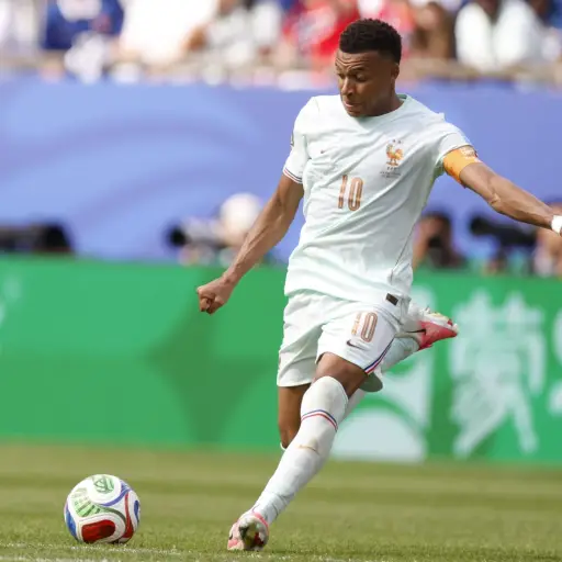 Mbappé durante uno de los juegos del Mundial 20206 ,EFE