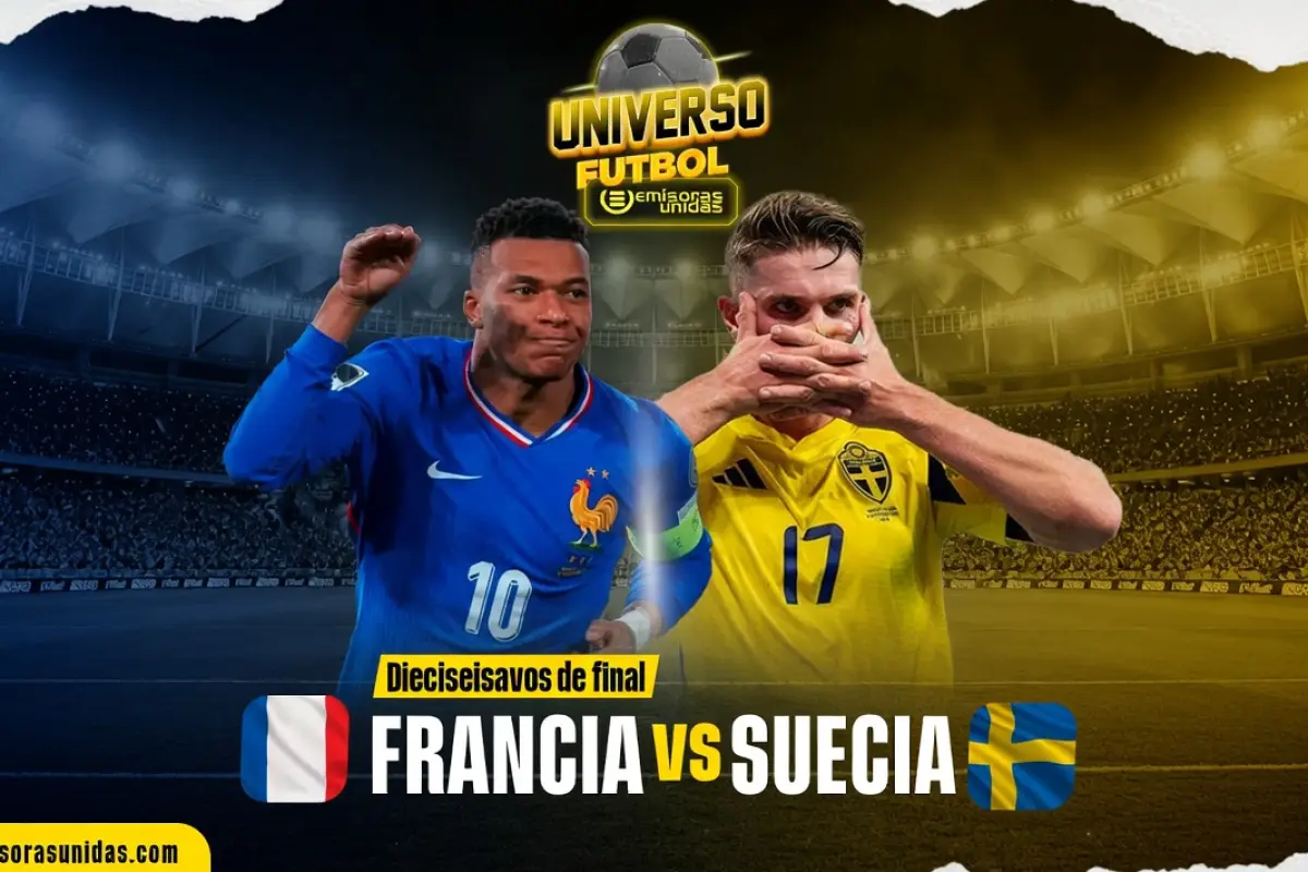 Francia vs. Suecia - Mundial 2026 - Emisoras Unidas