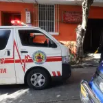 Área donde fue localizado un feto en la zona 1. ,Bomberos Voluntarios