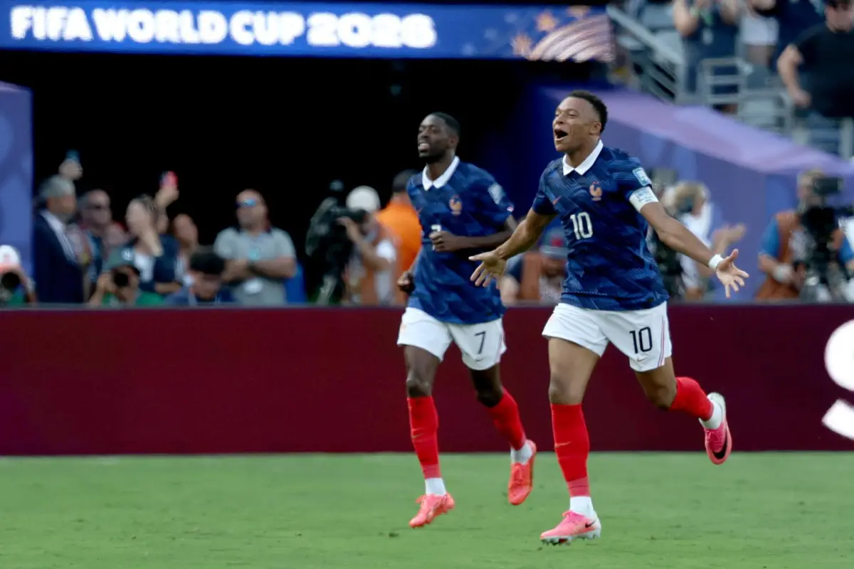 Celebración de Francia ante Suecia en el Mundial 2026 - EFE