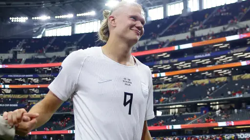 Haaland dice que Noruega tiene muy pocas posibilidades de eliminar a Brasil