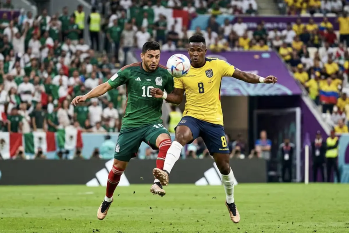 México vs. Ecuador. , Redes sociales.